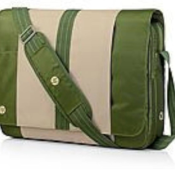 Carrying Case (Messenger) for 16.1" Notebook - Leaf Green Messenger Bag UNISEX - Picture 1 of 15